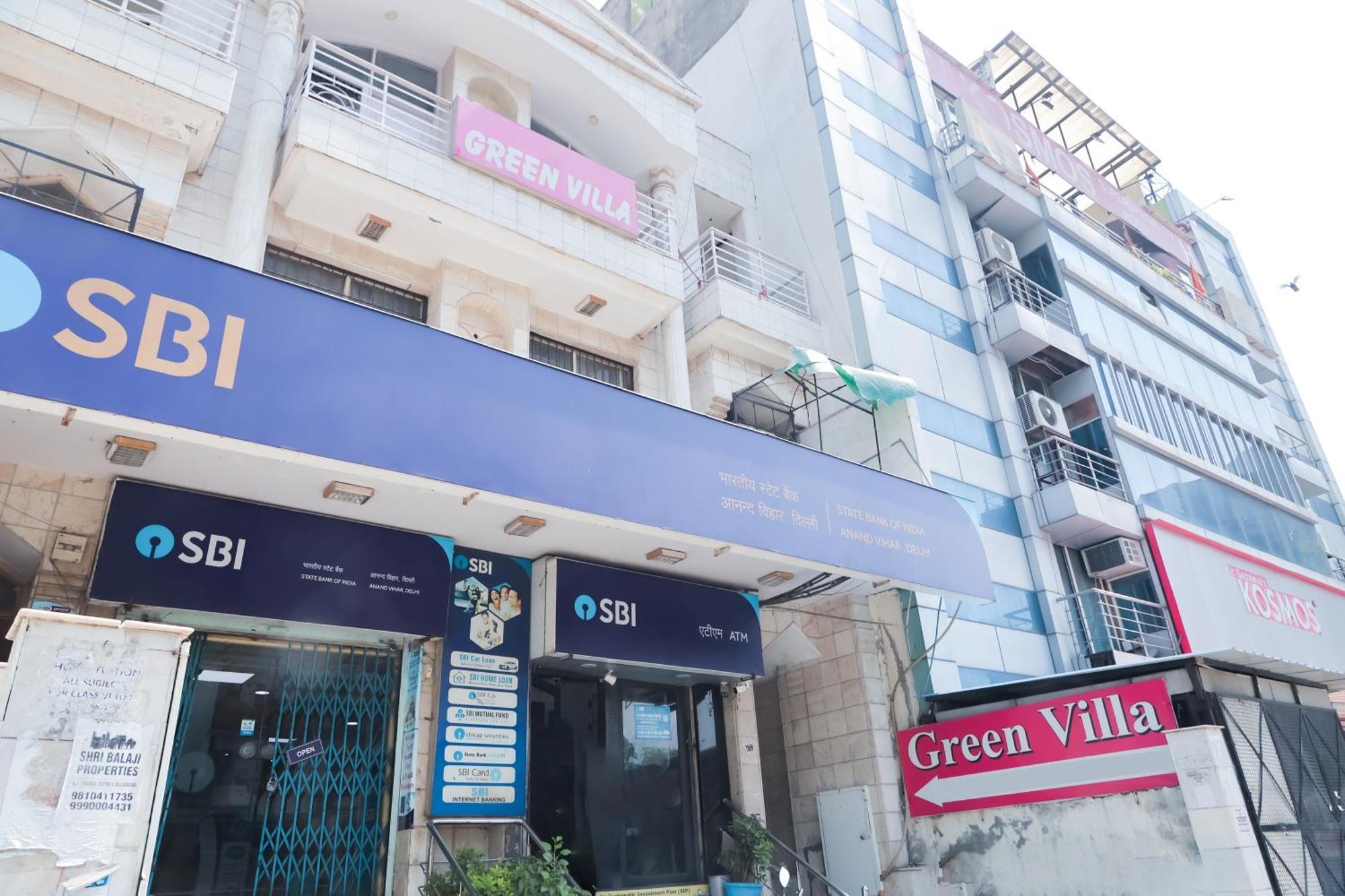 Hotel Green Villa - Near Anand Vihar Station Нью-Дели Экстерьер фото